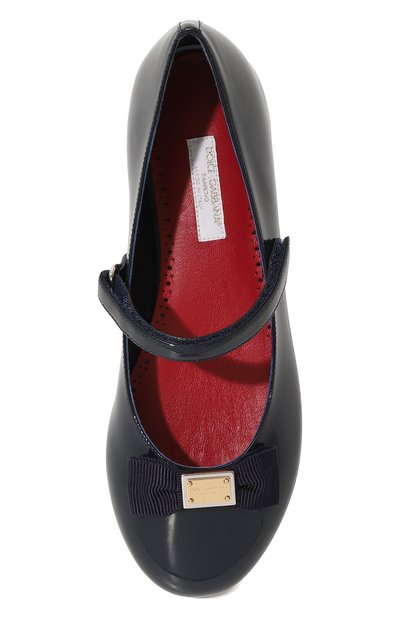 Кожаные балетки DOLCE & GABBANA, арт. D11193/A5291/37-39, фото 4