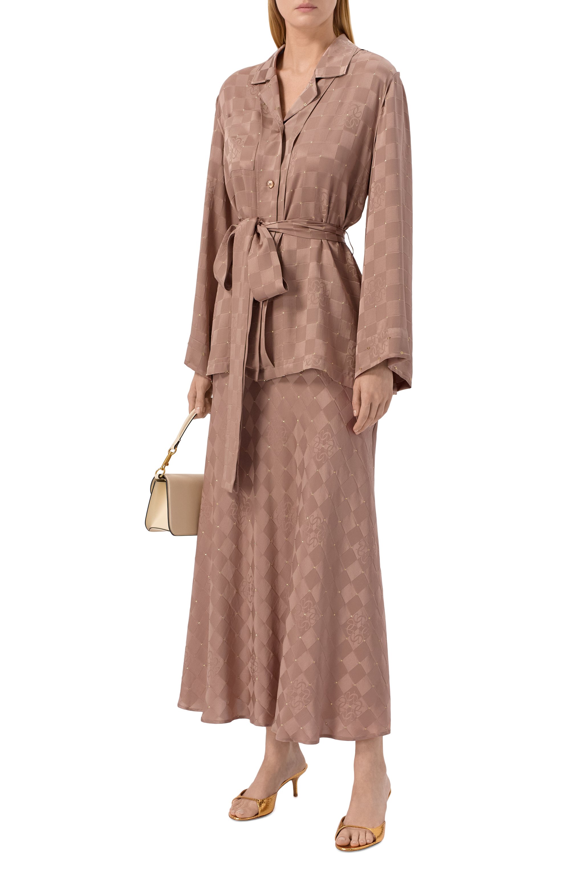 Шелковая юбка ELIE SAAB, арт. SK269NRC26/VI007, фото 2