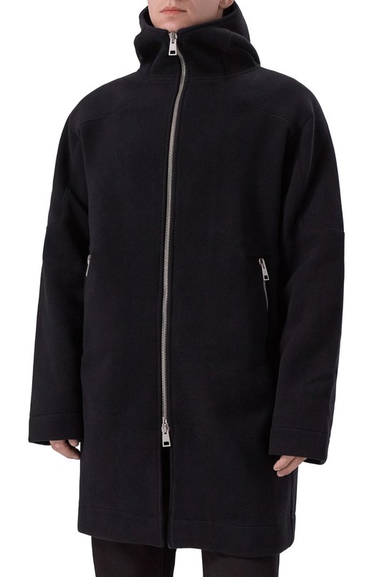 Пальто из шерсти и кашемира Andrea Ya'aqov 25MINS38B/W00L CASHMERE Чёрный  25MINS38B/W00L CASHMERE Фото 3