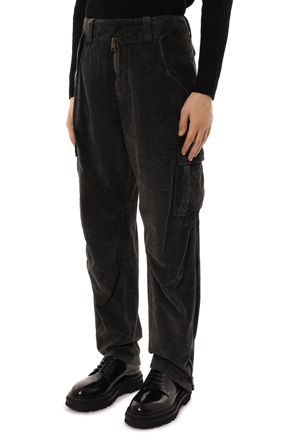 Вельветовые брюки-карго DOLCE & GABBANA, арт. GP0B9T/G8LI1, фото 3