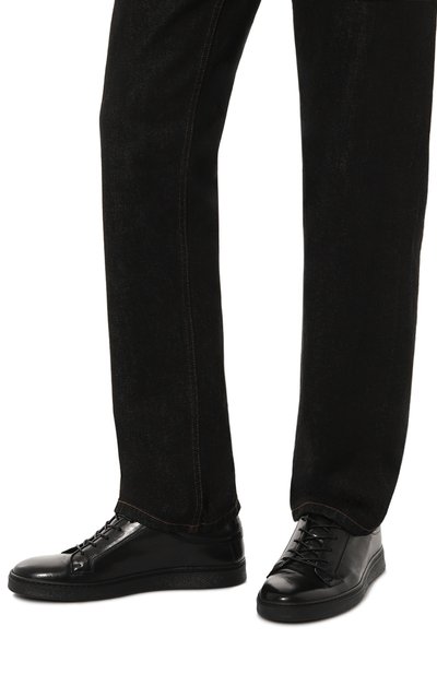 Кожаные кеды PANTANETTI, арт. 17420E, фото 3