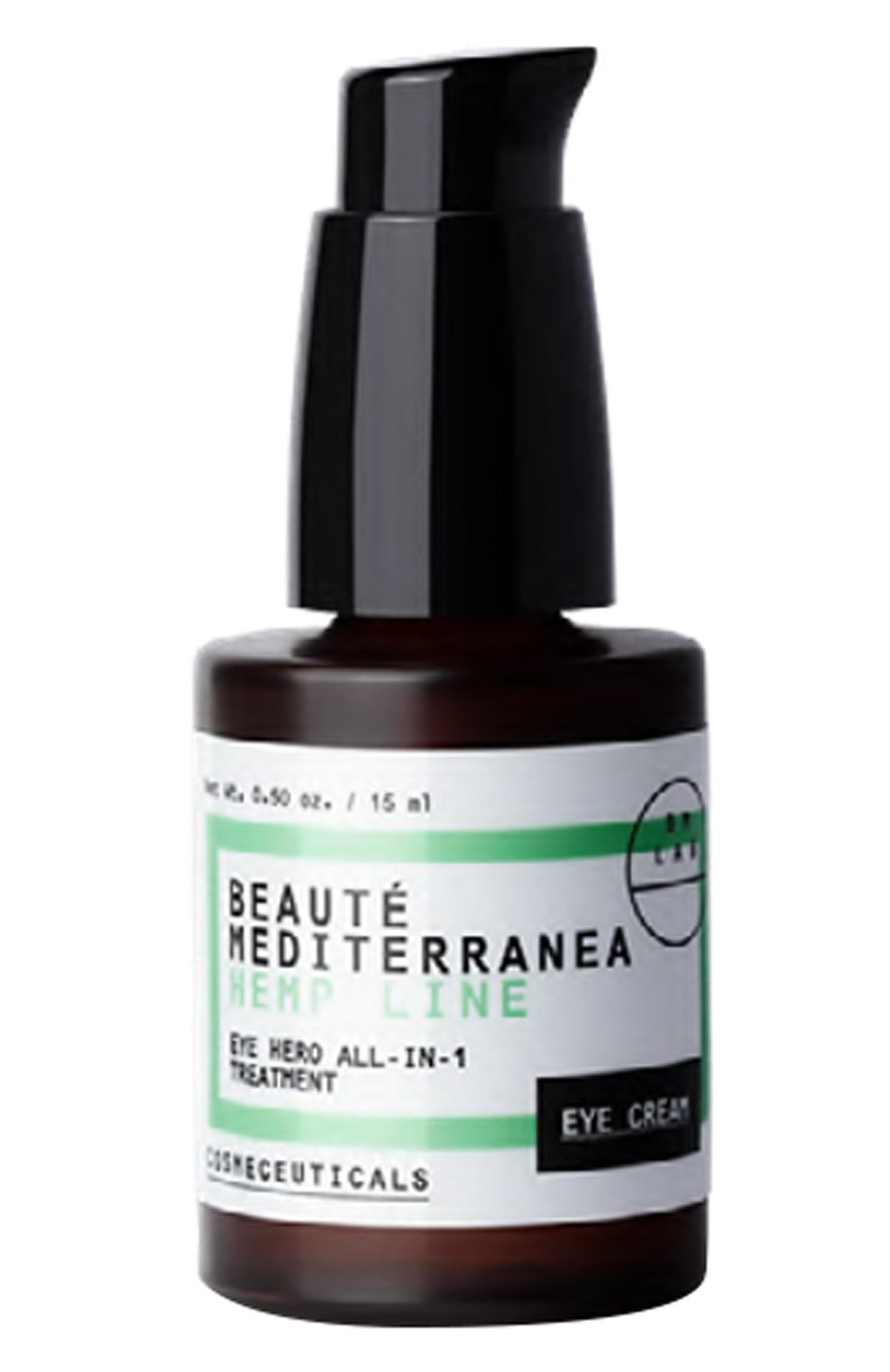 Крем для ухода за кожей вокруг глаз "все в одном" на основе масла семян конопли hemp line (15ml) BEAUTE MEDITERRANEA, арт. BM873, фото 1
