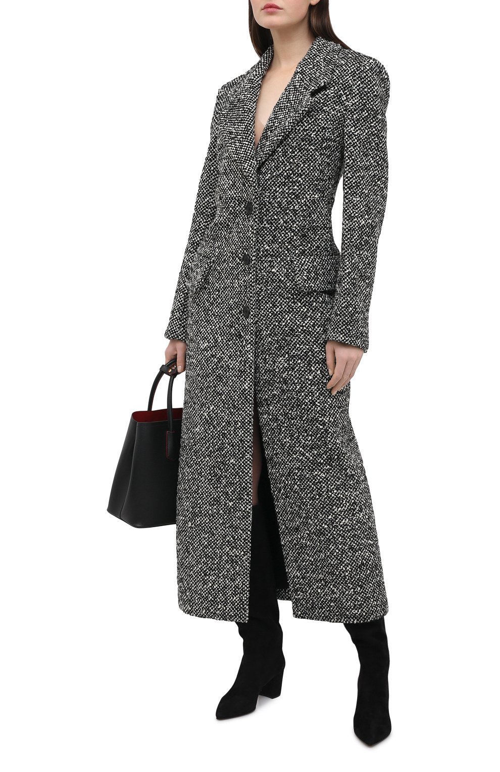 Шерстяное пальто PRADA, арт. P650N-1X7X-F0002-202, фото 2