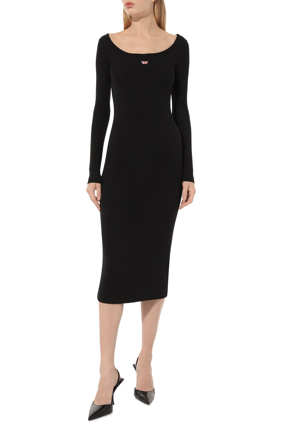 Хлопковое платье DIESEL, арт. A14960/0EJAI, фото 3