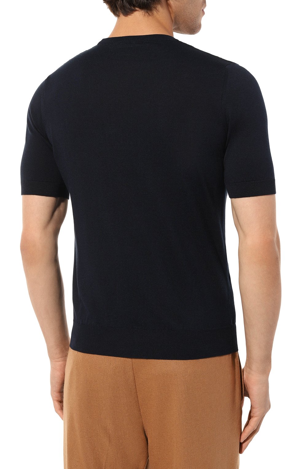 Джемпер из шелка и хлопка ZILLI, арт. MBZ-RN100-MIRR1/MC01, фото 4