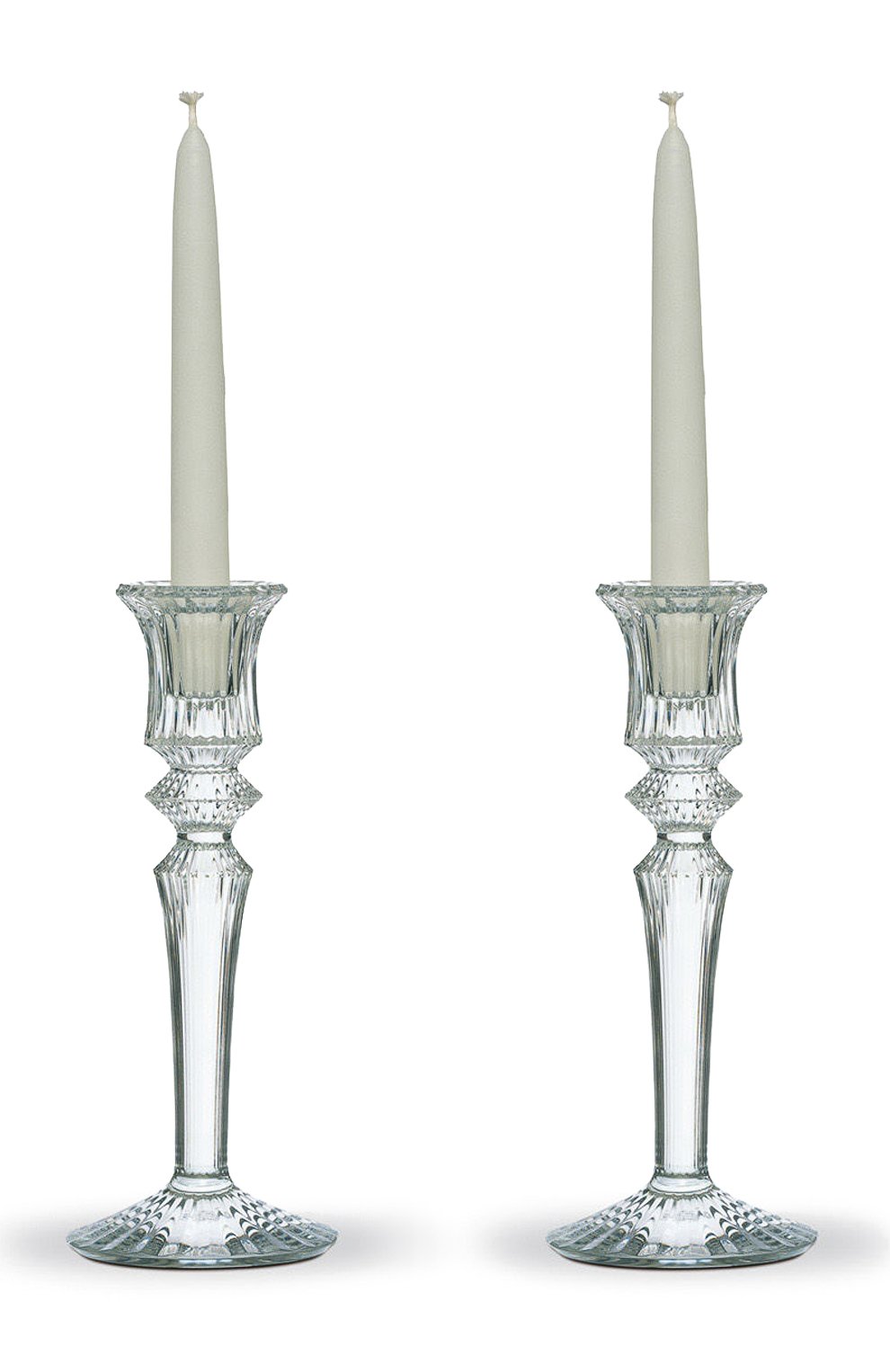 Набор из 2-х подсвечников mille nuits BACCARAT прозрачного цвета по цене 85600 руб., арт. 2 600 553, фото 1 Набор из 2-х подсвечников mille nuits BACCARAT, арт. 2 600 553, фото 1