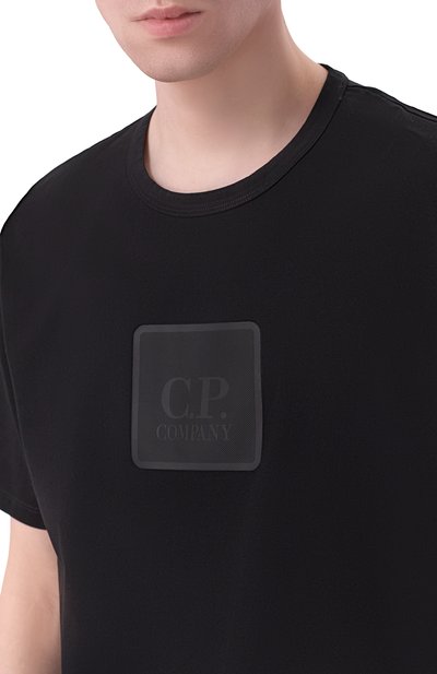 Хлопковая футболка C.P. COMPANY, арт. 19CLTS025A006370W, фото 5