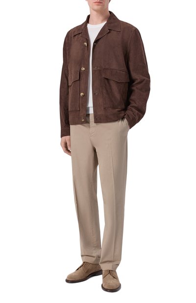 Замшевая куртка BRUNELLO CUCINELLI, арт. MPCFN2064, фото 2