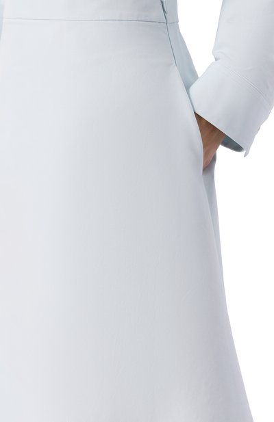 Хлопковая юбка JIL SANDER, арт. J04MA0009/J45225, фото 5