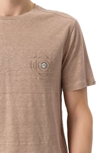 Льняная футболка STEFANO RICCI, арт. MNH5104070/LN, фото 5