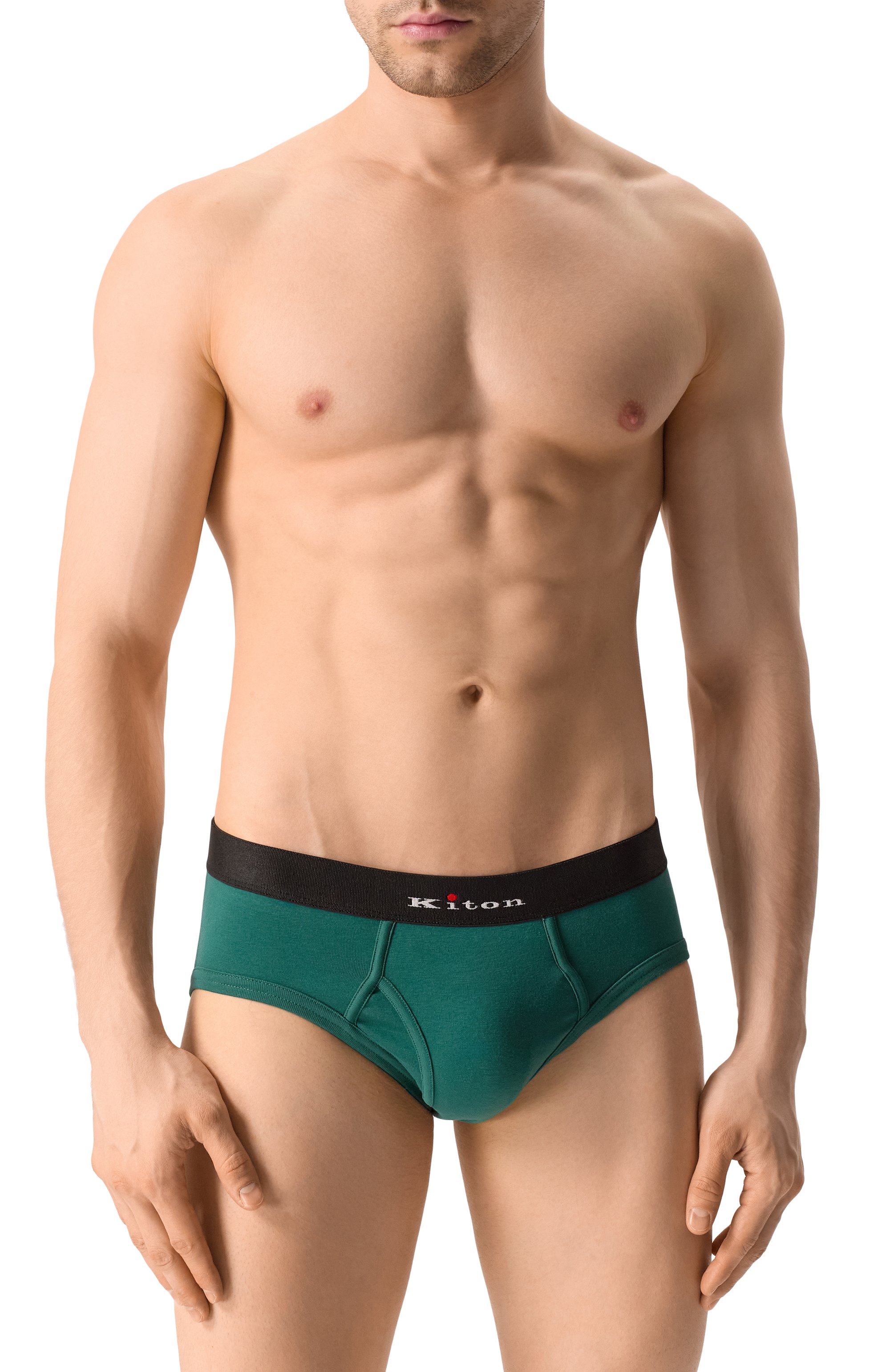 Хлопковые брифы KITON, арт. UNWBX15K0228F08, фото 2