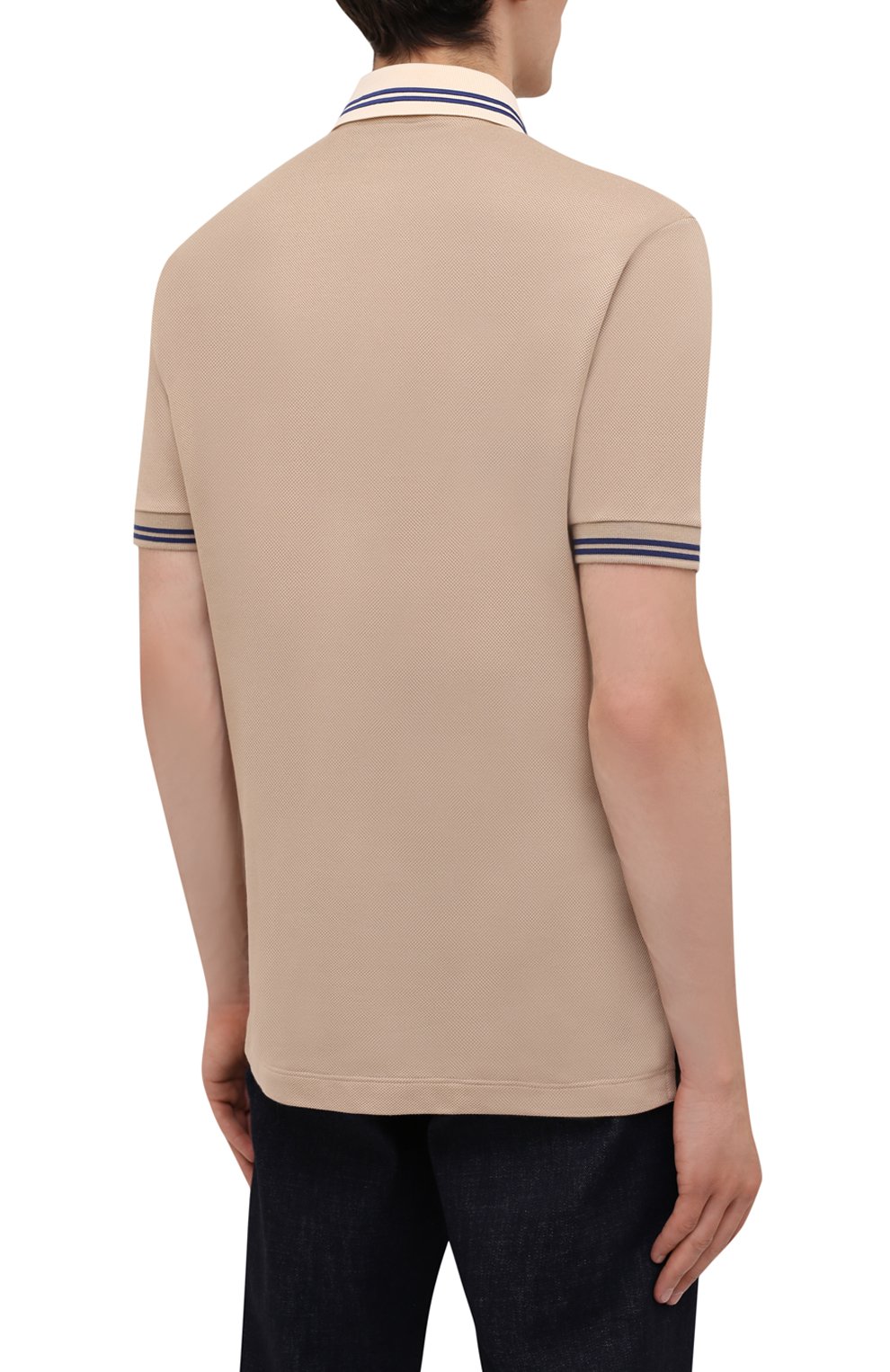 Хлопковое поло GUCCI, арт. 658067/XJDI2, фото 4