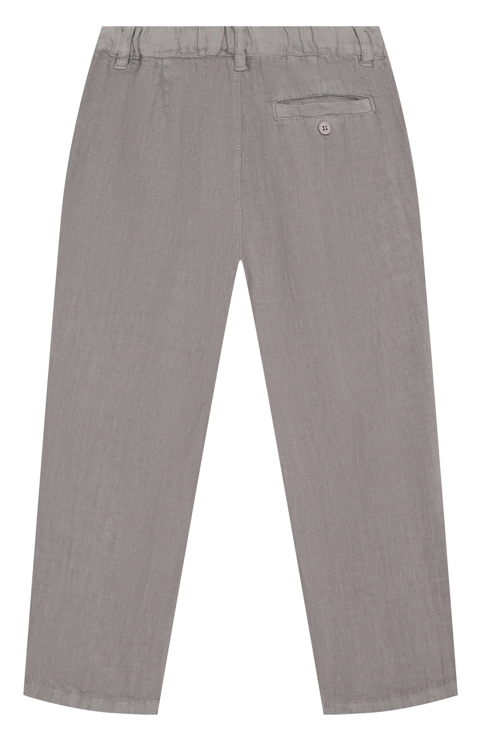 Льняные брюки IL GUFO, арт. P25PL409L6009/2A-4A, фото 2