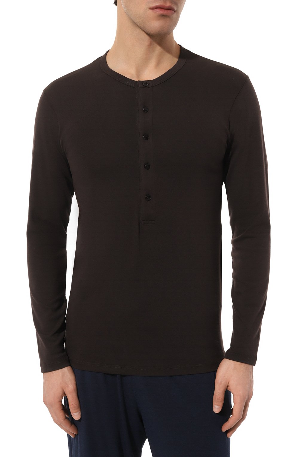 Хлопковый лонгслив-хенли TOM FORD, арт. T4M15104/204, фото 3