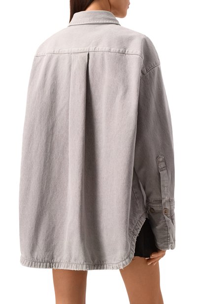 Джинсовая рубашка THE ATTICO, арт. 247WCB68_, фото 4