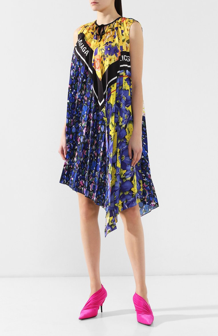Платье с принтом BALENCIAGA, арт. 556249/TDL76, фото 1