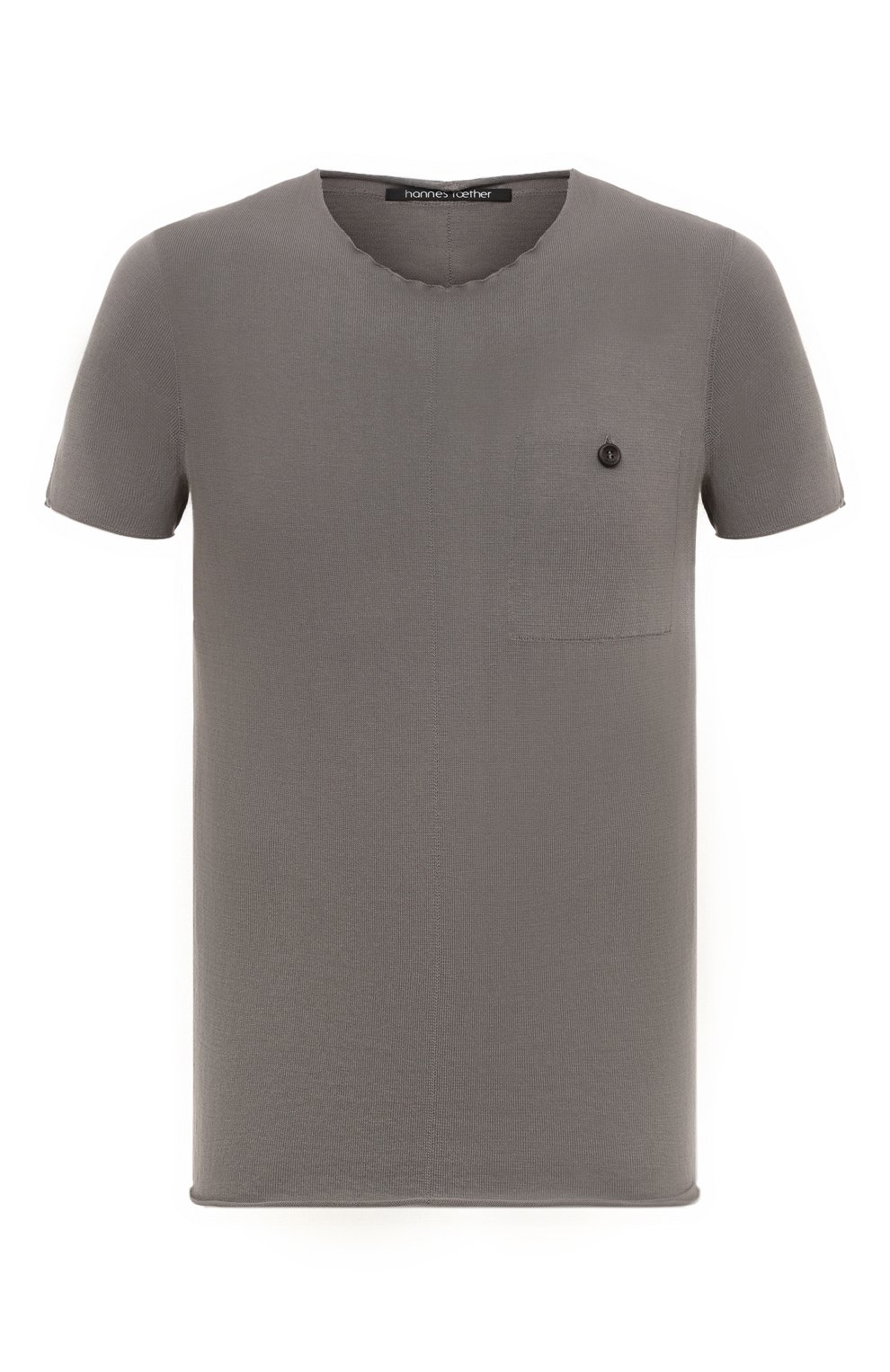 Хлопковая футболка HANNES ROETHER, арт. FY15R0RE.100, фото 1