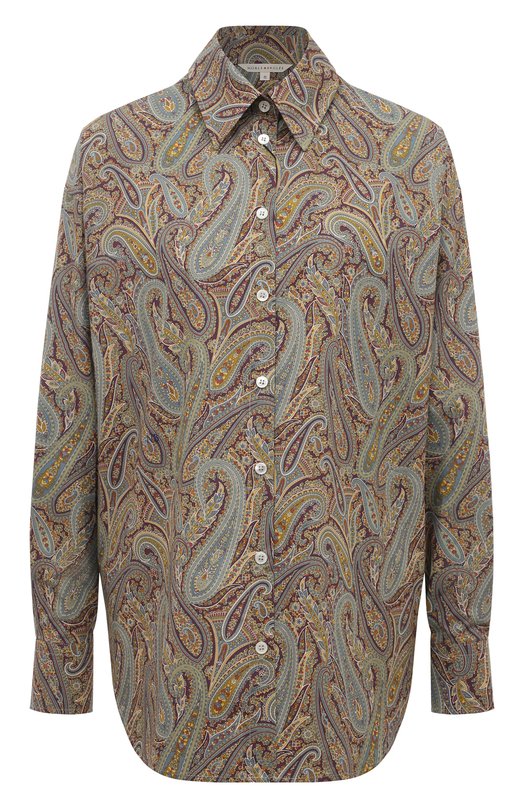 Хлопковая рубашка Noble&Brulee NB001/290623/21155 Разноцветный NB001/290623/21155