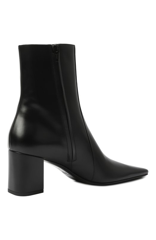 Кожаные ботильоны Rainer 75 Saint Laurent 827697/1YU00 Чёрный  827697/1YU00 Фото 5