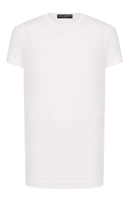 Мужская хлопковая футболка DOLCE & GABBANA, арт. G8SX0Z/G7PIY