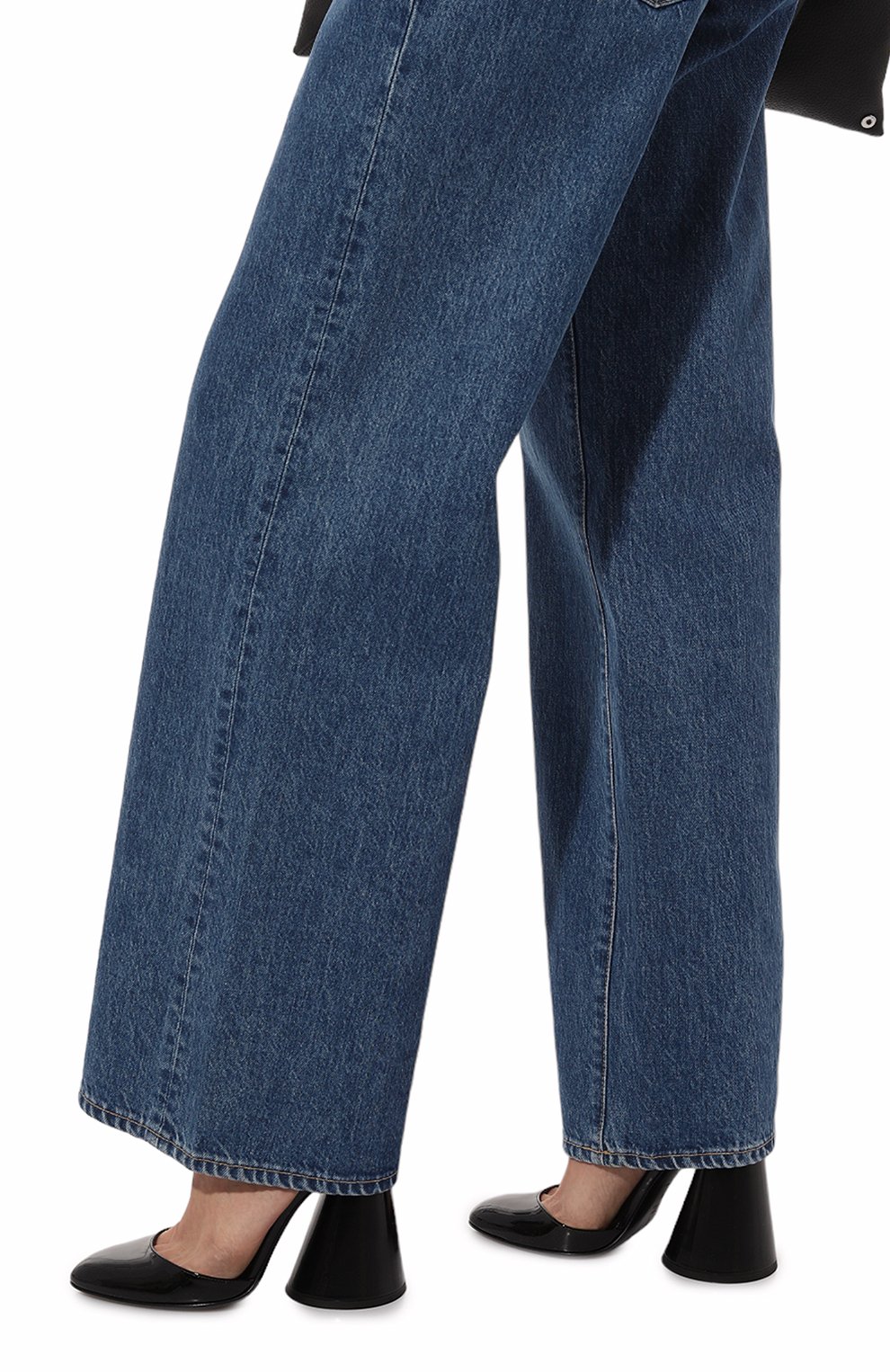 Кожаные туфли luz THE ATTICO черного цвета по цене 91950 руб., арт. 227WS423L002, фото 3 Кожаные туфли luz THE ATTICO, арт. 227WS423L002, фото 3