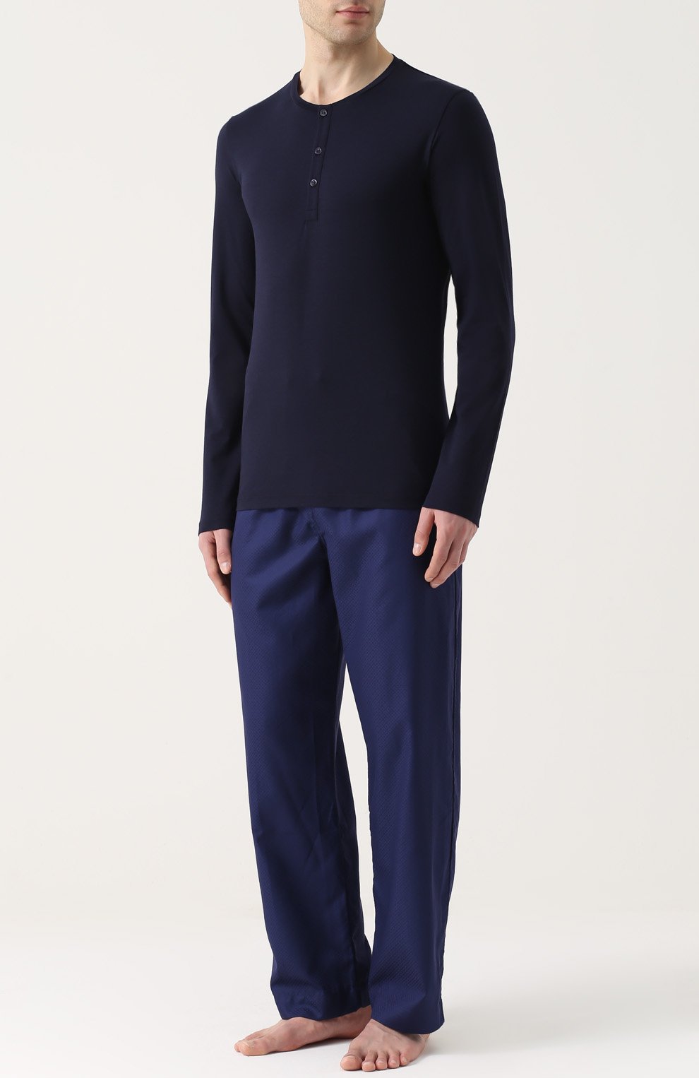 Лонгслив-хенли из хлопка и вискозы LA PERLA, арт. 0023223, фото 2