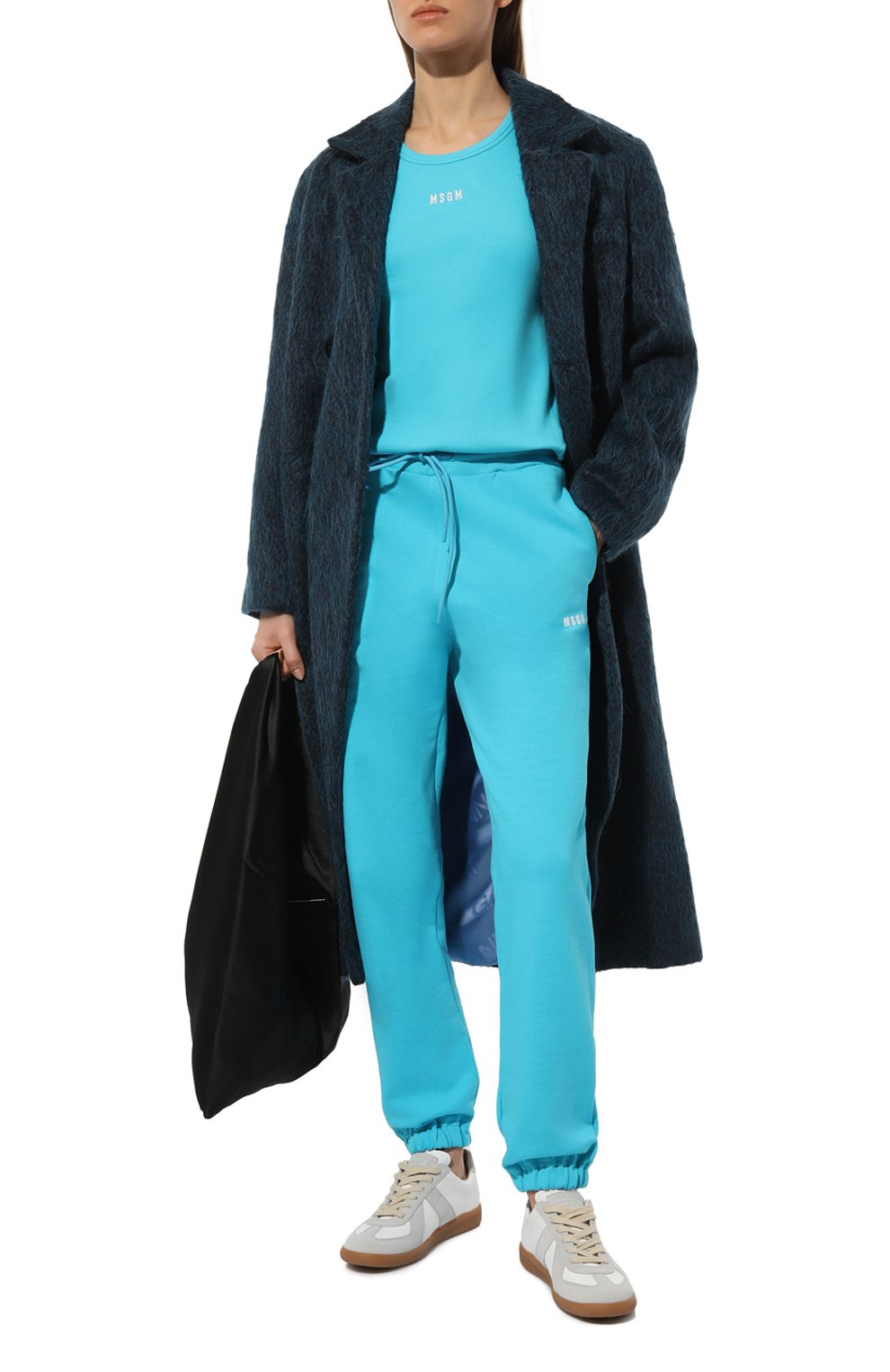 Хлопковые джоггеры MSGM, арт. 3641MDP500/247000, фото 2