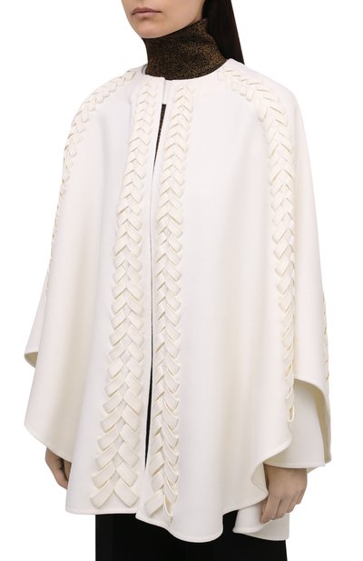 Пончо из шерсти и кашемира VALENTINO, арт. WB0CG2H315E, фото 3