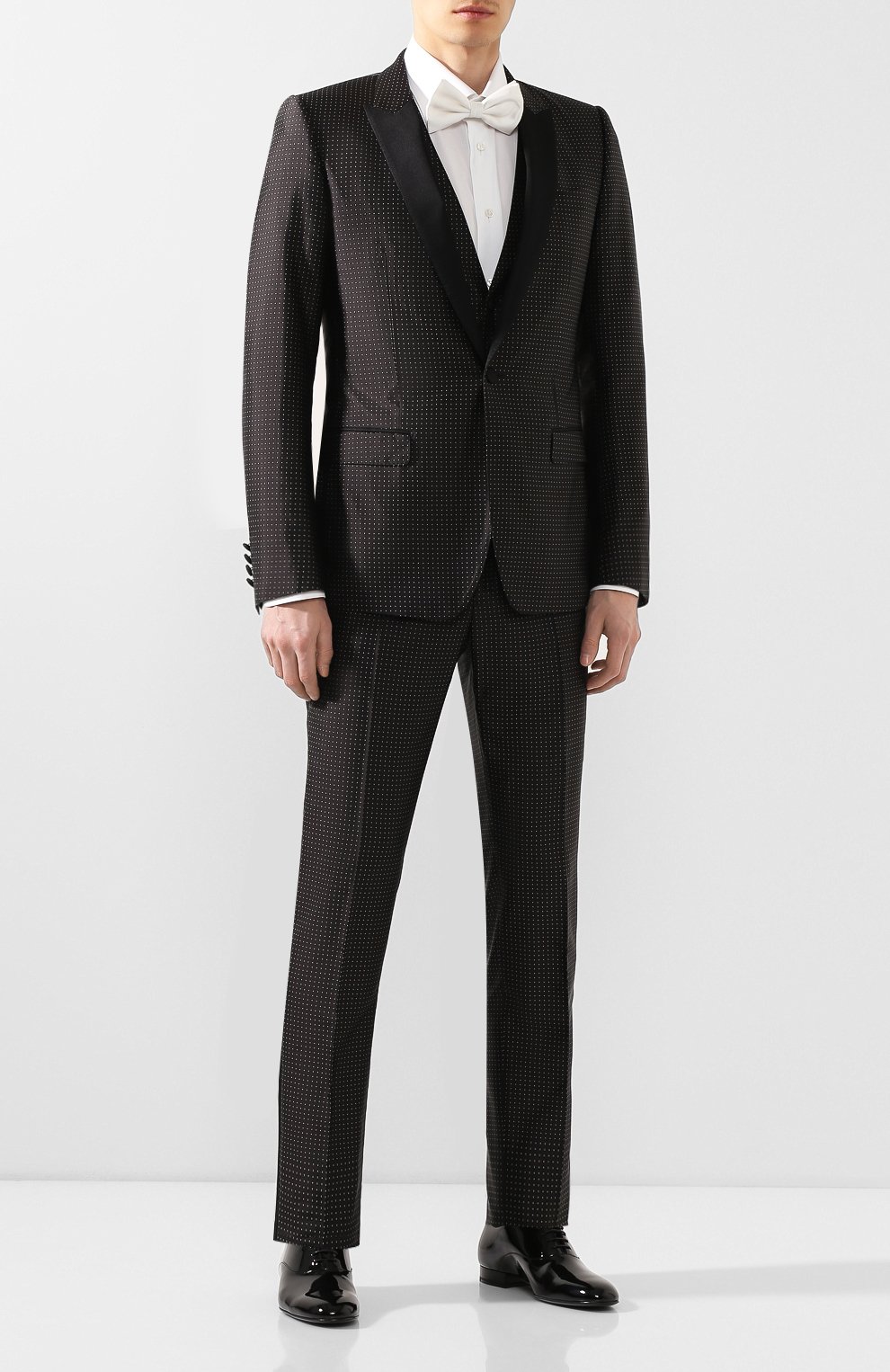 Кожаные оксфорды SAINT LAURENT, арт. 607931/0D500, фото 2