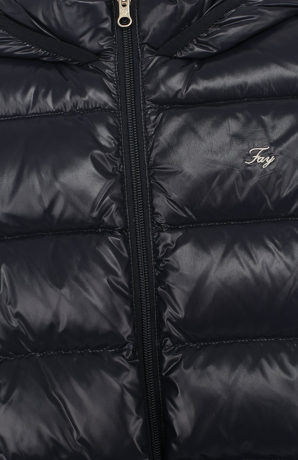 Пуховая куртка с капюшоном FAY JUNIOR, арт. NBQ36358070, фото 3