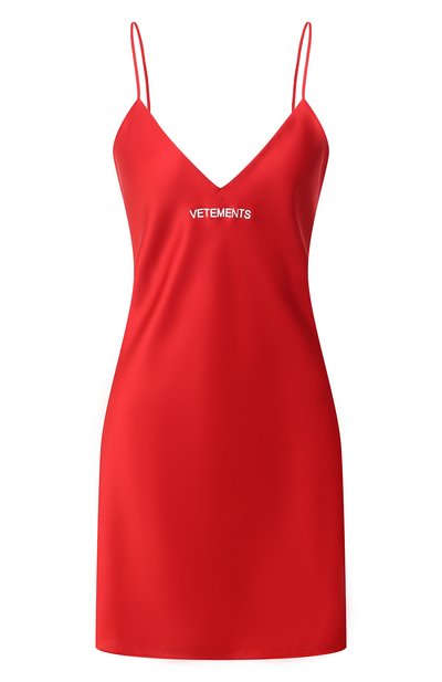Женское платье VETEMENTS, арт. WE51DR600R 2607/RED