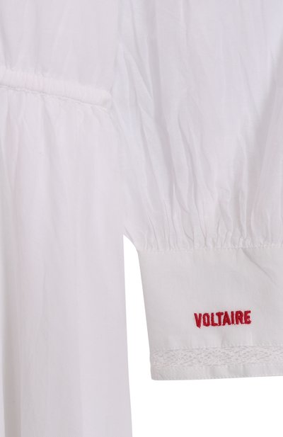 Хлопковое платье ZADIG AND VOLTAIRE, арт. X60340, фото 3