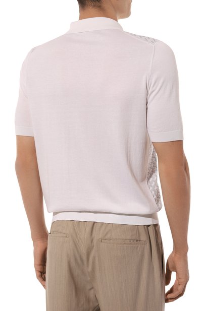 Поло из шелка и хлопка ZILLI, арт. KZP002M0145VMEXC0, фото 4