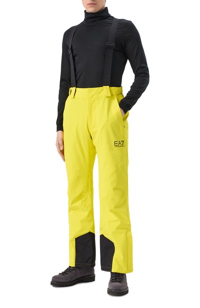 Брюки EA7 желтого цвета по цене 48200 руб., арт. 6DPP27/PNCJZ, фото 2 Брюки EA7, арт. 6DPP27/PNCJZ, фото 2