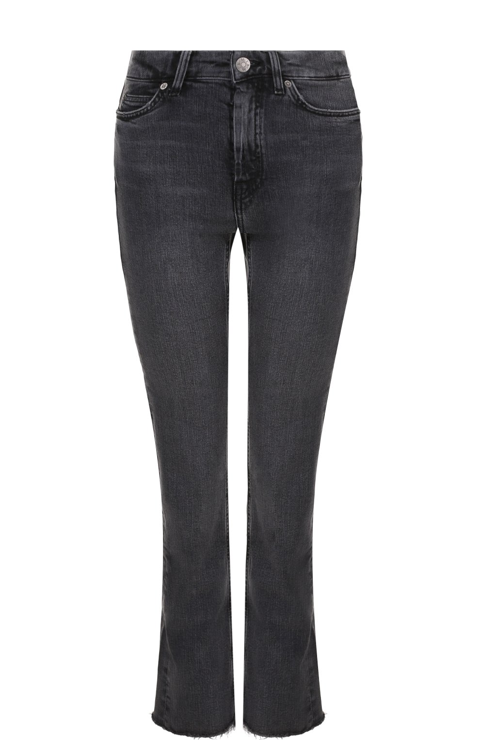 Укороченные расклешенные джинсы с потертостями MIH JEANS, арт. W1901101CPY, фото 1