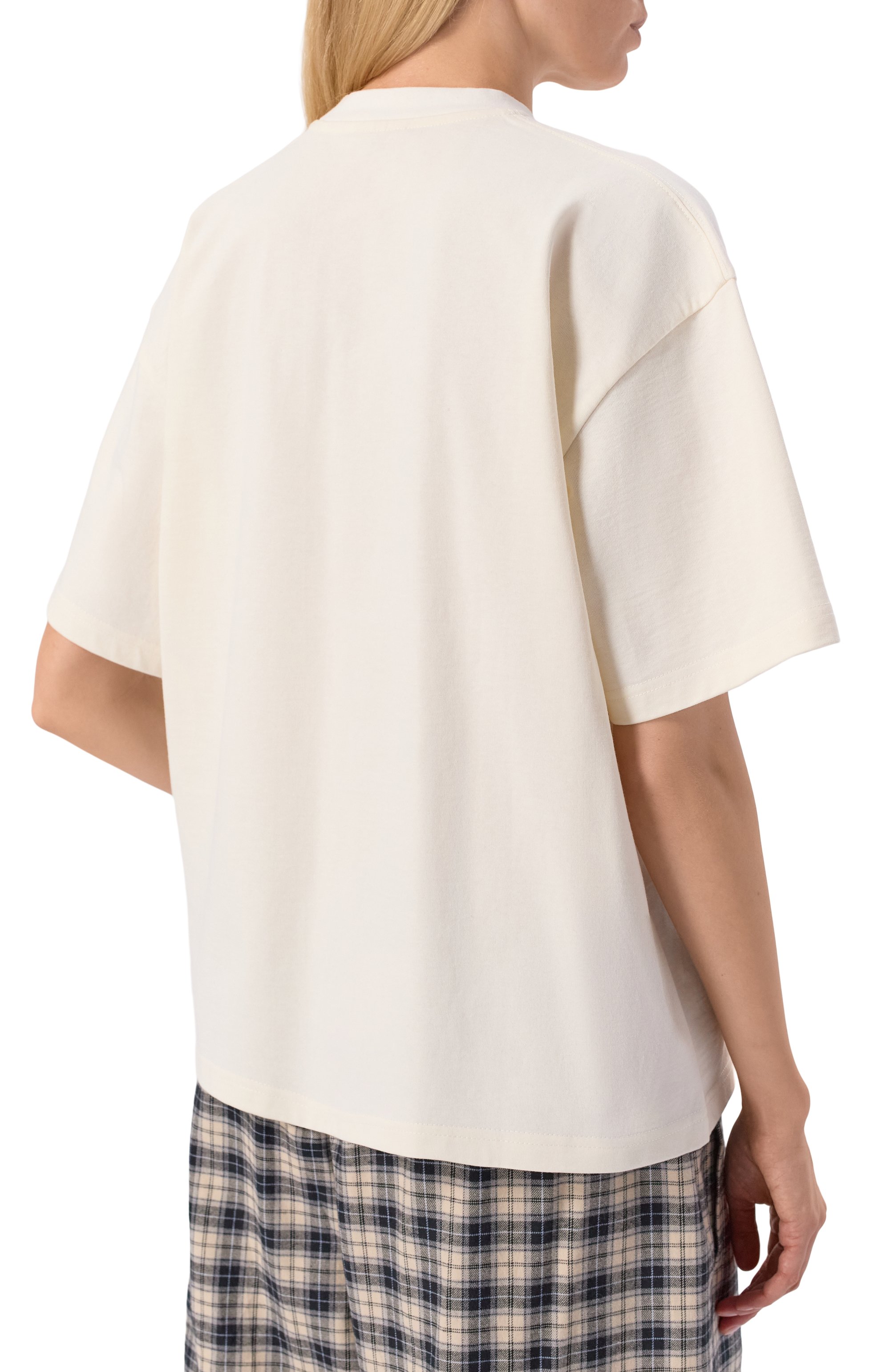 Хлопковая футболка PLANTA ROSA, арт. PR/T02/BLAZON-STRIKETHROUGH/280, фото 7