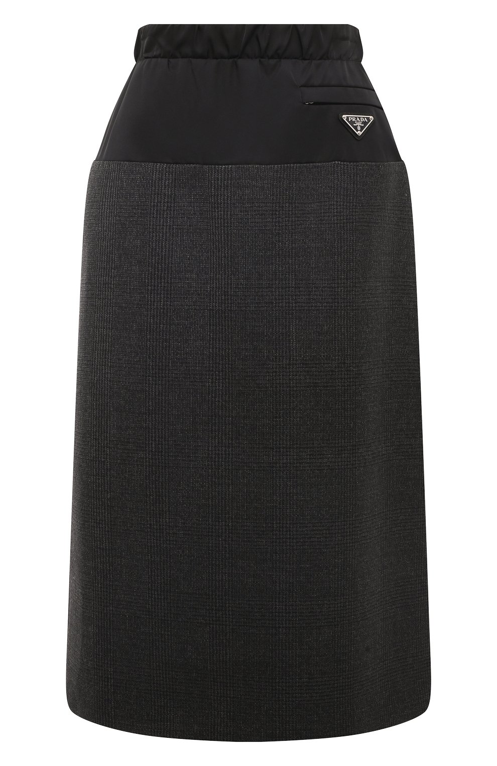 Шерстяная юбка PRADA, арт. P198S-1ZJU-F0806-212, фото 1