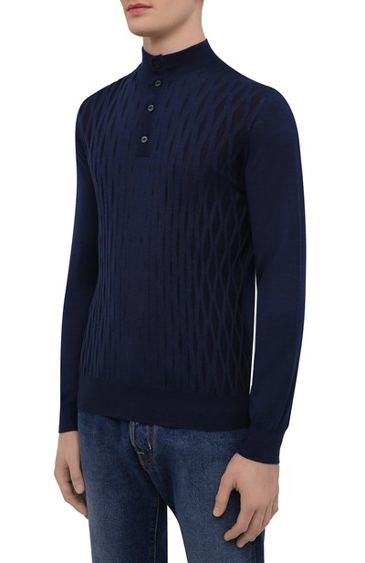 Джемпер из кашемира и шелка ZILLI, арт. MBW-CB113-L0SC1/ML02/AMIS, фото 3