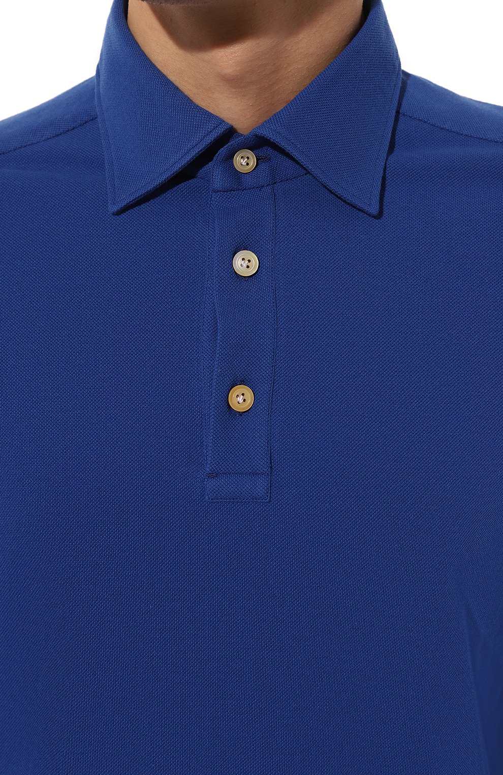 Хлопковое поло KITON, арт. UMCP0SH08801, фото 5