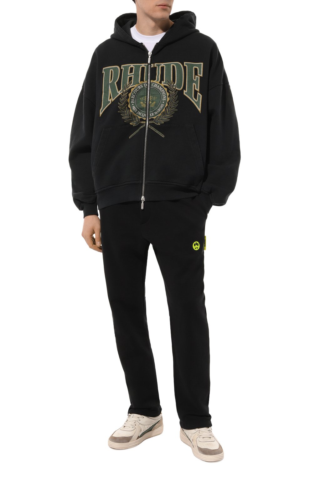 Хлопковые брюки BARROW, арт. S4BWMAFP132, фото 2