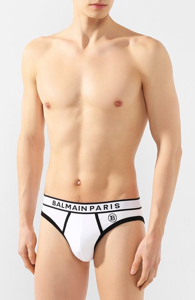 Хлопковые брифы BALMAIN, арт. BRL615020, фото 2