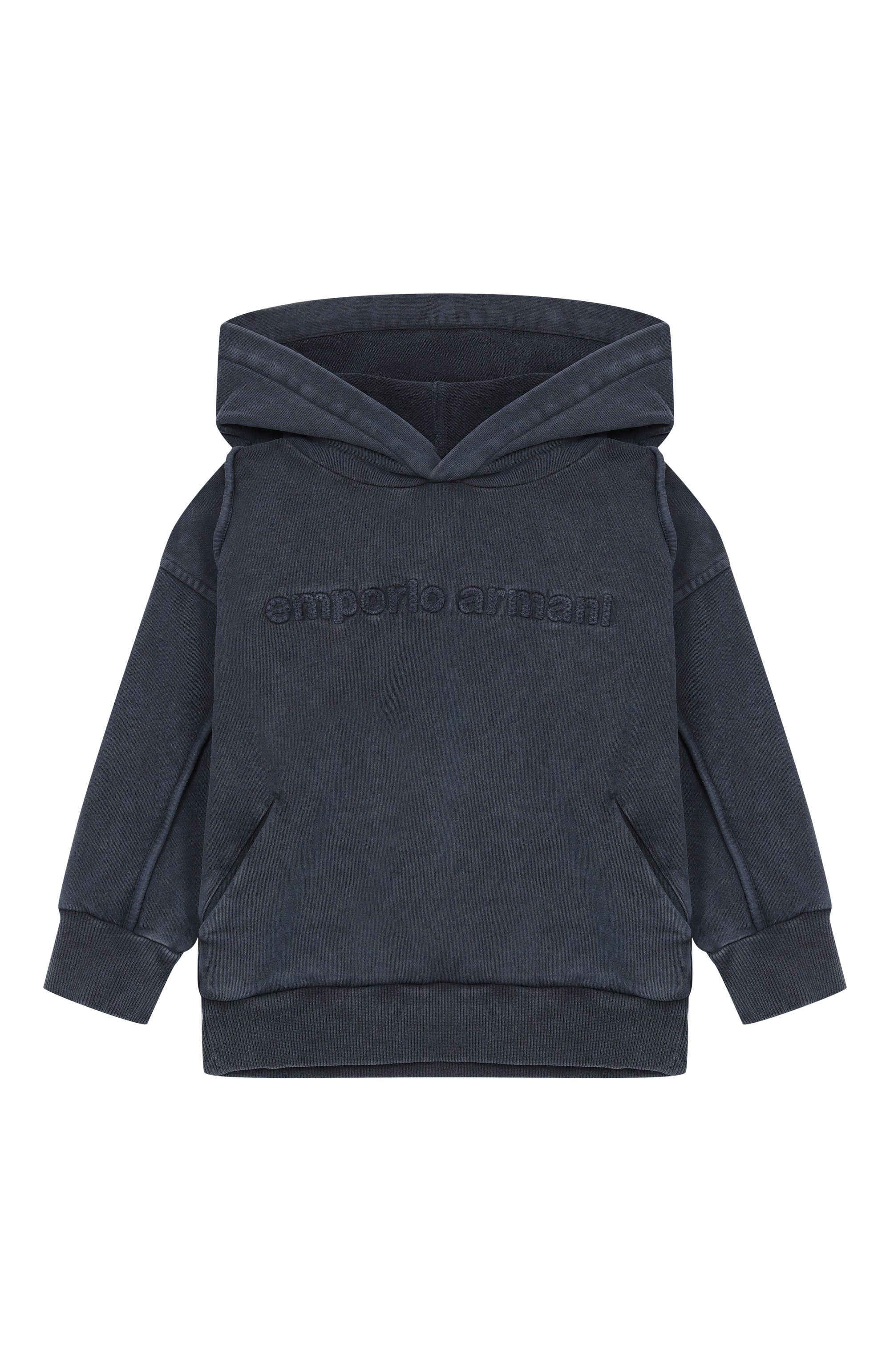 Хлопковое худи EMPORIO ARMANI, арт. EB000465/AF16138, фото 1