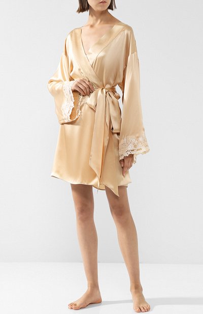 Шелковый халат LA PERLA, арт. 0019230, фото 2