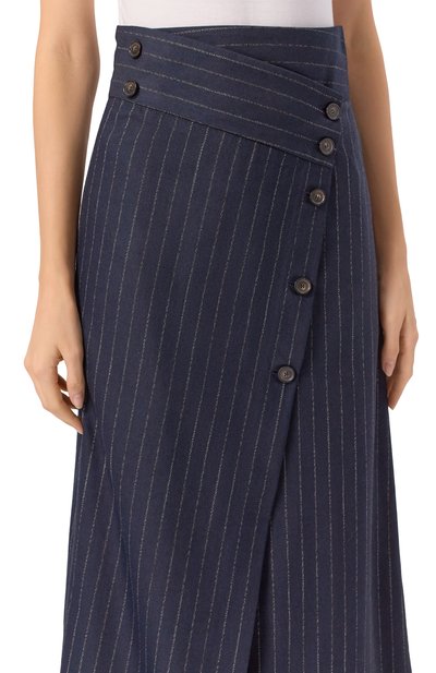 Шерстяная юбка ERIKA CAVALLINI, арт. P5WZ02, фото 5