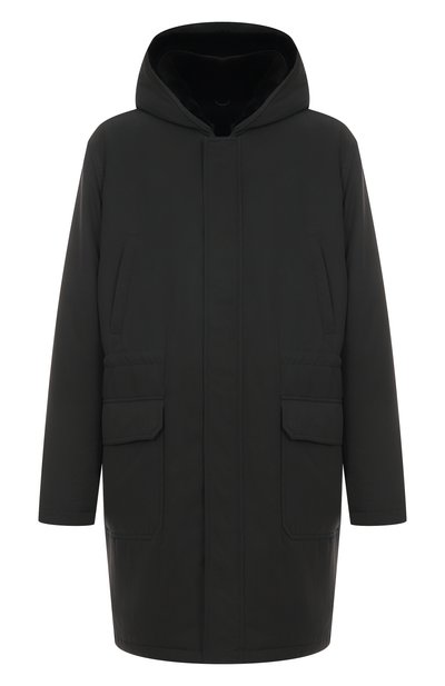 Мужская парка из с подкладкой из меха норки MVST, арт. FTEKB-ES4000-2V BS/GR1650