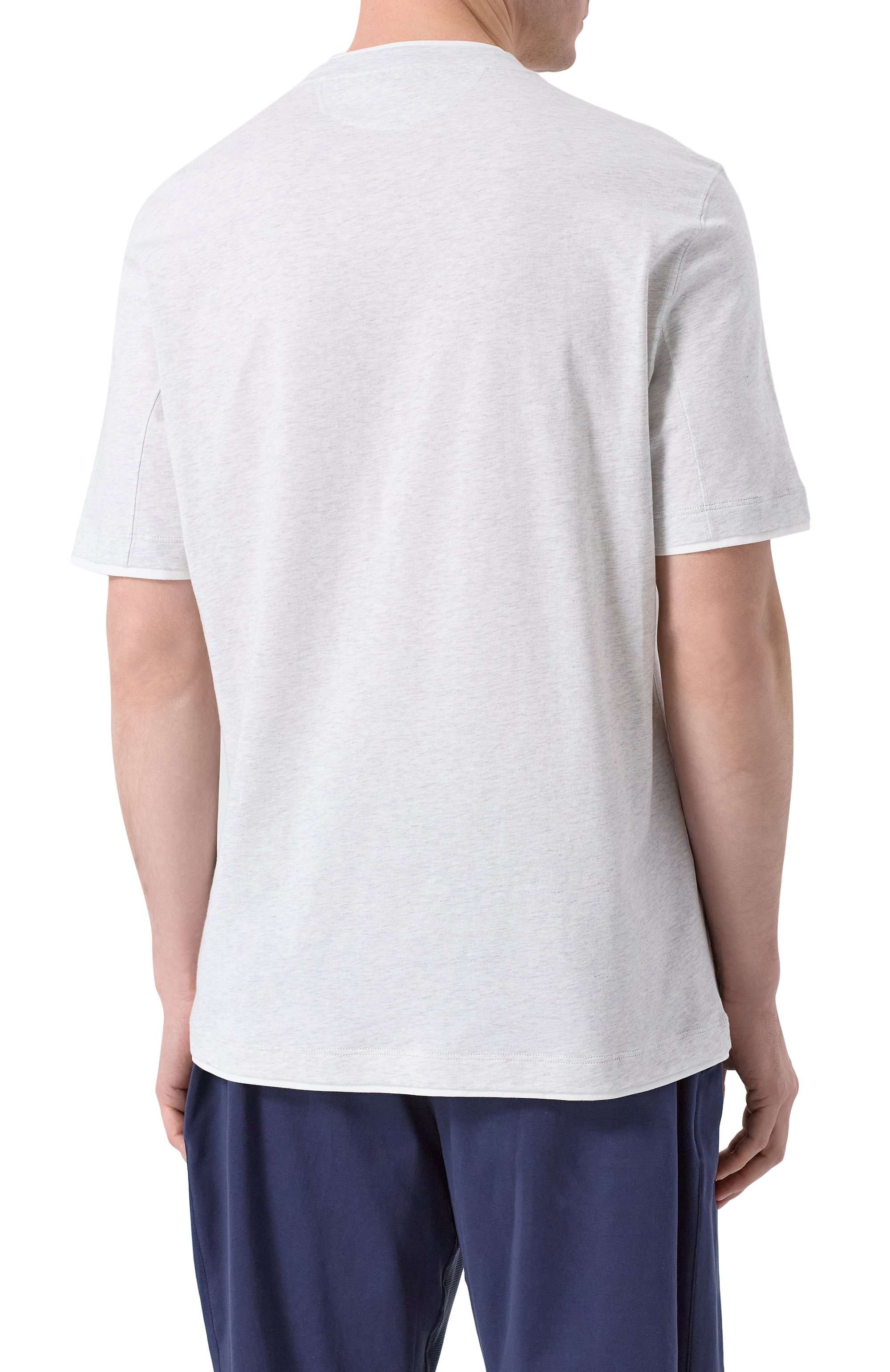 Хлопковая футболка BRUNELLO CUCINELLI, арт. M0B137427G, фото 4