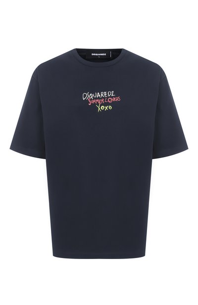 Мужская хлопковая футболка DSQUARED2, арт. S78GD0097/S24583