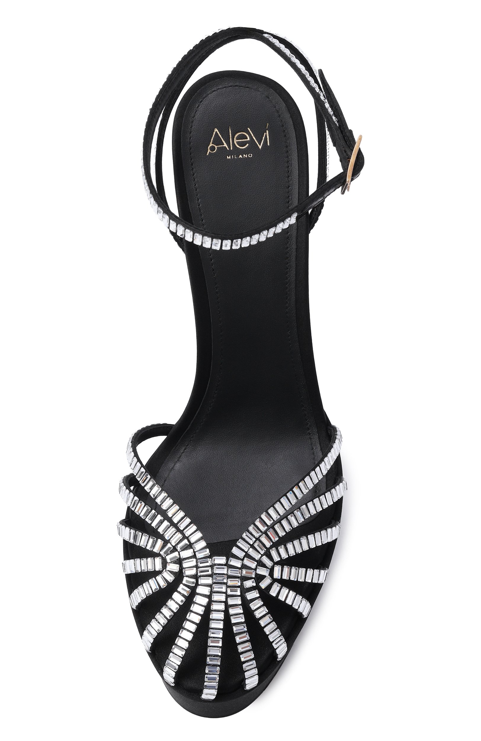 Атласные босоножки eva xtal 135 ALEVI MILANO, арт. L27WL002.Z.0222997/SATIN, фото 6