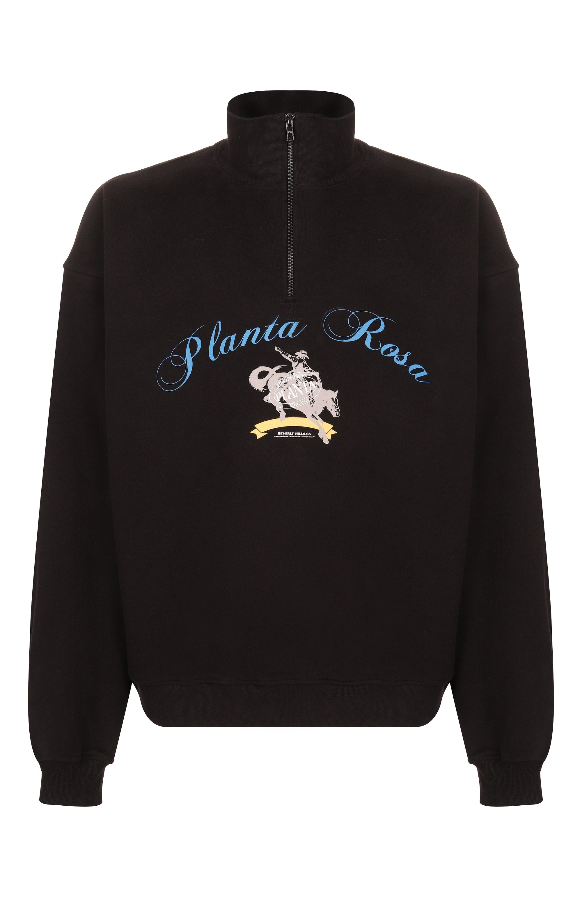 Хлопковый свитшот PLANTA ROSA, арт. PR/A1/RODEO-SOLITUDE/370VELVET, фото 1