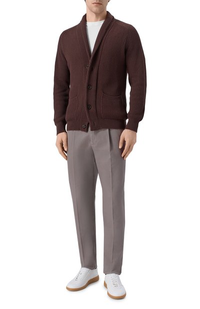 Хлопковые брюки BRUNELLO CUCINELLI, арт. M252DE1450, фото 2